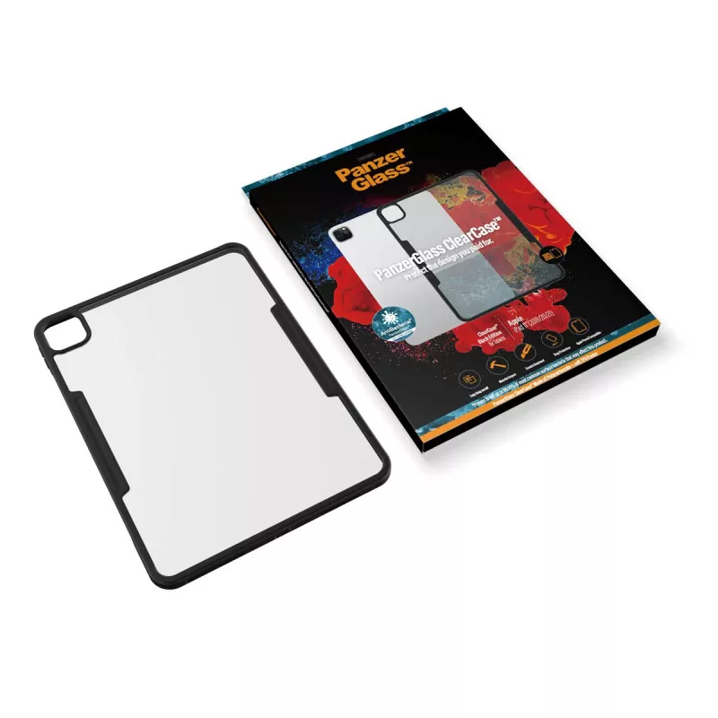 PanzerGlass® ClearCase™ iPad Pro 11″ (2018, 2020-2022) – Juodas apsauginis dėklas