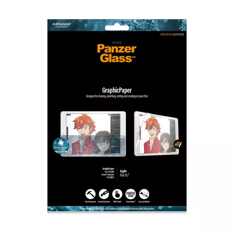 PanzerGlass ® GraphicPaper® apsauginis stiklas iPad 10.2″ (2019-2021)