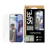 PanzerGlass SAFE. apsauginis stiklas nuo mėlynos šviesos iPhone 16 Pro Max | Ultra-Wide Fit