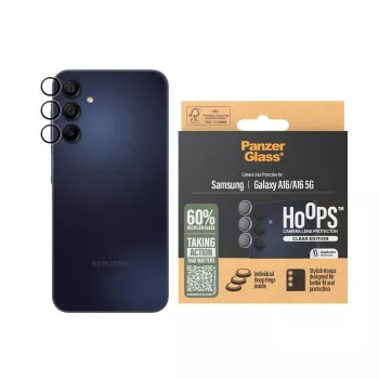 PanzerGlass ® Hoops® kameros objektyvo apsauga skaidri Samsung Galaxy A16 | A16 5G