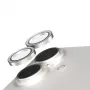 Apsauginis fotoaparato lęšių stikliukas PanzerGlass SAFE. Glitter Silver, skirtas iPhone '24 6,1 colio | 6,7 colio