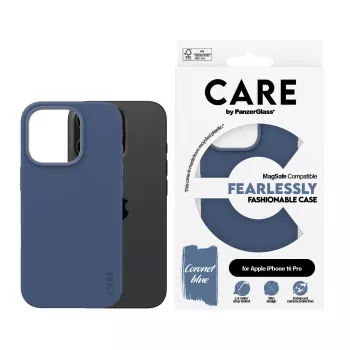 PanzerGlass CARE™ by ® Dėklas Blue su MagSafe, iPhone 16 Pro, Mėlynas
