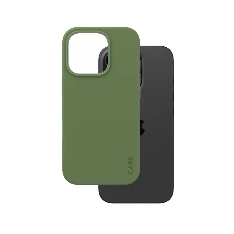 PanzerGlass CARE by ® Mados Dėklas Žalias su MagSafe iPhone '24 6.3 colio Pro