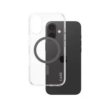 PanzerGlass CARE™ by ® Urban Combat Case Skaidrus su Juodu MagSafe iPhone 16