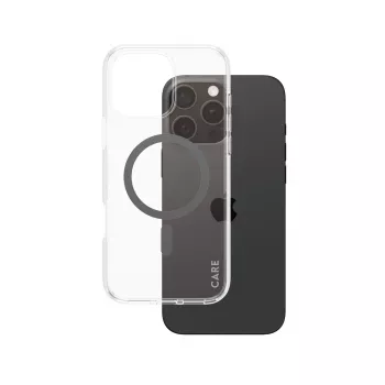 PanzerGlass CARE™ by ® Urban Combat Dėklas Skaidrus su Juodu MagSafe iPhone 16 Pro Max