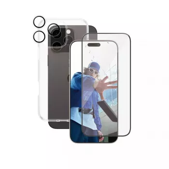 PanzerGlass® CARE by® Flagship 3-in-1 rinkinys iPhone 16 Pro Max