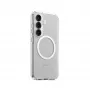 Dėklas PanzerGlass CARE by Flagship Case Skaidrus Urban Combat White Qi suderinamas Samsung Galaxy S25