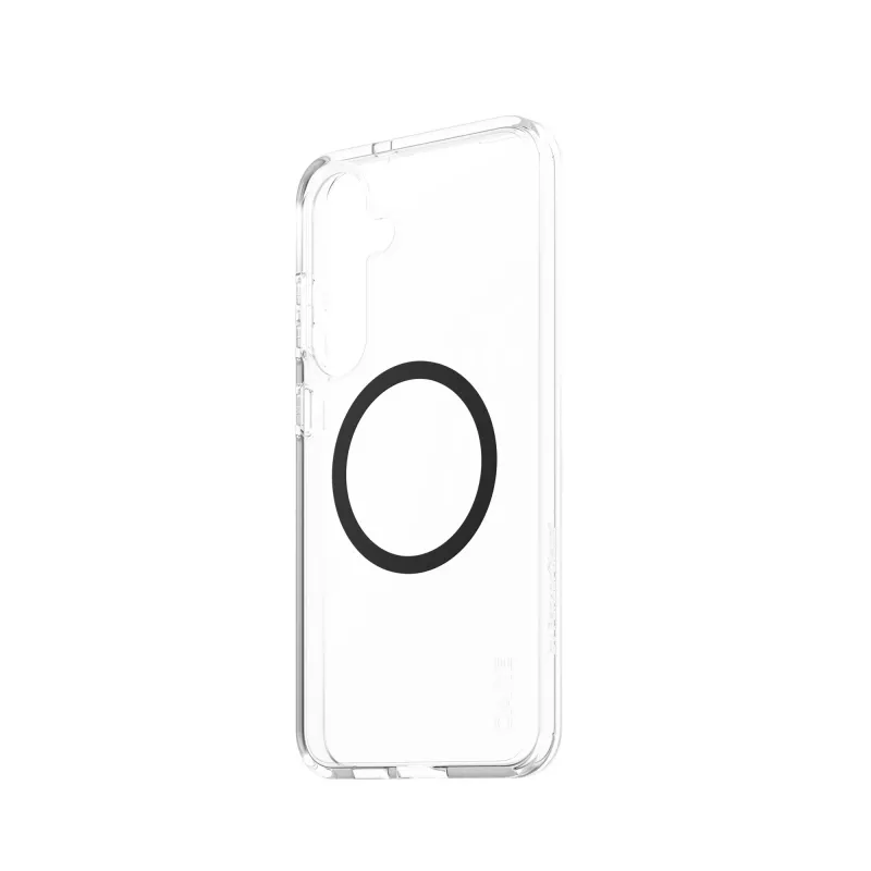 PanzerGlass CARE™ by ® Urban Combat Case Skaidrus su Juodu, Qi suderinamas, Samsung Galaxy S25+