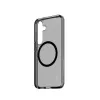 PanzerGlass CARE™ by ® Urban Combat Case Smokey su Juoda Qi suderinama Samsung Galaxy S25
