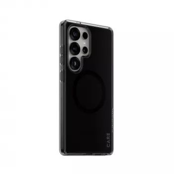 PanzerGlass CARE™ by ® Urban Combat Case Smokey su Juodu Qi suderinamas Samsung Galaxy S25 Ultra