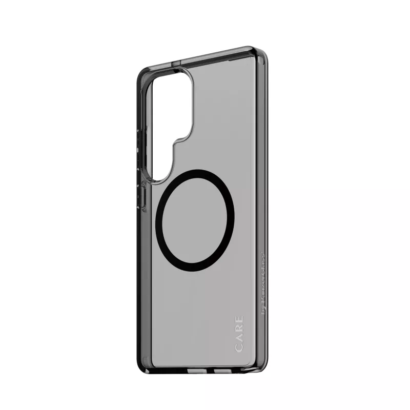 PanzerGlass CARE™ by ® Urban Combat Case Smokey su Juodu Qi suderinamas Samsung Galaxy S25 Ultra