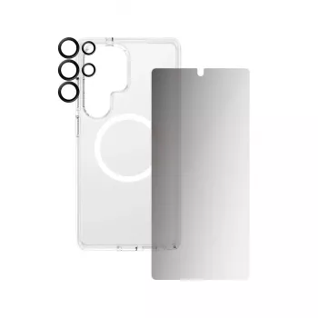 PanzerGlass CARE by ® Flagship 3-in-1 Privatumo rinkinys Samsung Galaxy S25 Ultra – Atsparus įbrėžimams ir smūgiams