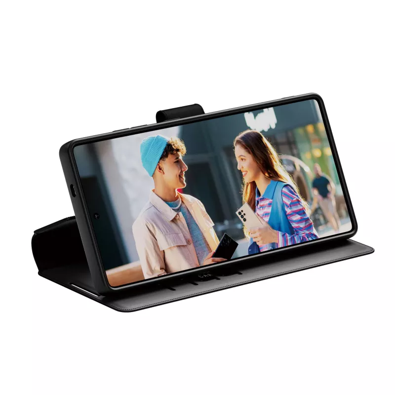 Dėklas su pinigine PanzerGlass Samsung Galaxy S25 Ultra permatomas su atlenkiama kojykle
