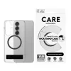 PanzerGlass CARE™ by ® Dėklas Skaidrus su Juodu Stovėjimo Stoveliu ir Qi Suderinamumu Samsung Galaxy S25+