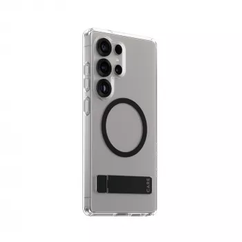 PanzerGlass CARE™ by ® Case Skaidrus su Juodu Stoveliu ir Qi Suderinamumu Samsung Galaxy S25 Ultra