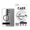 PanzerGlass CARE™ by ® Case Skaidrus su Juodu Stoveliu ir Qi Suderinamumu Samsung Galaxy S25 Ultra