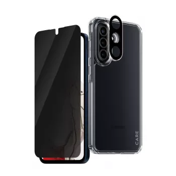 PanzerGlass® | CARE by® Flagship 3-in-1 Privatumo Rinkinys Samsung Galaxy A36 5G