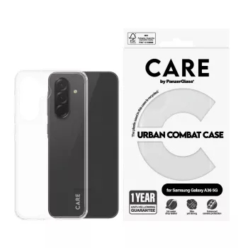 PanzerGlass CARE by Flagship Case Skaidrus Urban Combat Samsung Galaxy naujam A35 5G