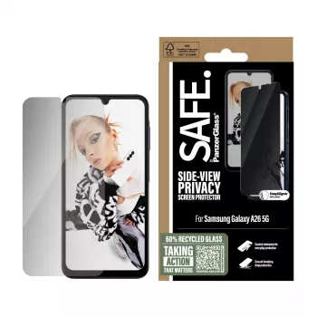PanzerGlass SAFE. by ® Privatumo ekrano apsauga Samsung Galaxy A26 5G | Ultra-Wide Fit su EasyAligner