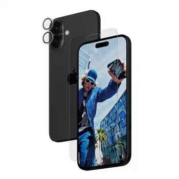 PanzerGlass® 2-in-1 apsaugos rinkinys iPhone 16 Plus