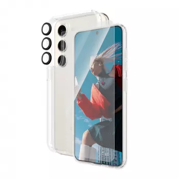 PanzerGlass 3-in-1 rinkinys Samsung Galaxy S24 | Ultra-Wide Fit su EasyAligner