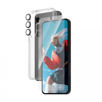 PanzerGlass 3-in-1 rinkinys Samsung Galaxy S24 | Ultra-Wide Fit su EasyAligner