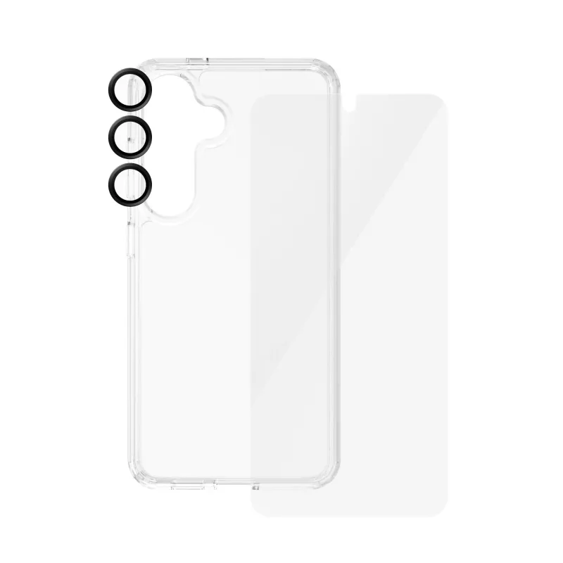 PanzerGlass 3-in-1 rinkinys Samsung Galaxy S24 | Ultra-Wide Fit su EasyAligner