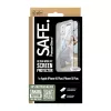 PanzerGlass SAFE. apsauginis stiklas su juodu rėmeliu iPhone 16 Plus | 15 Plus | Ultra-Wide Fit