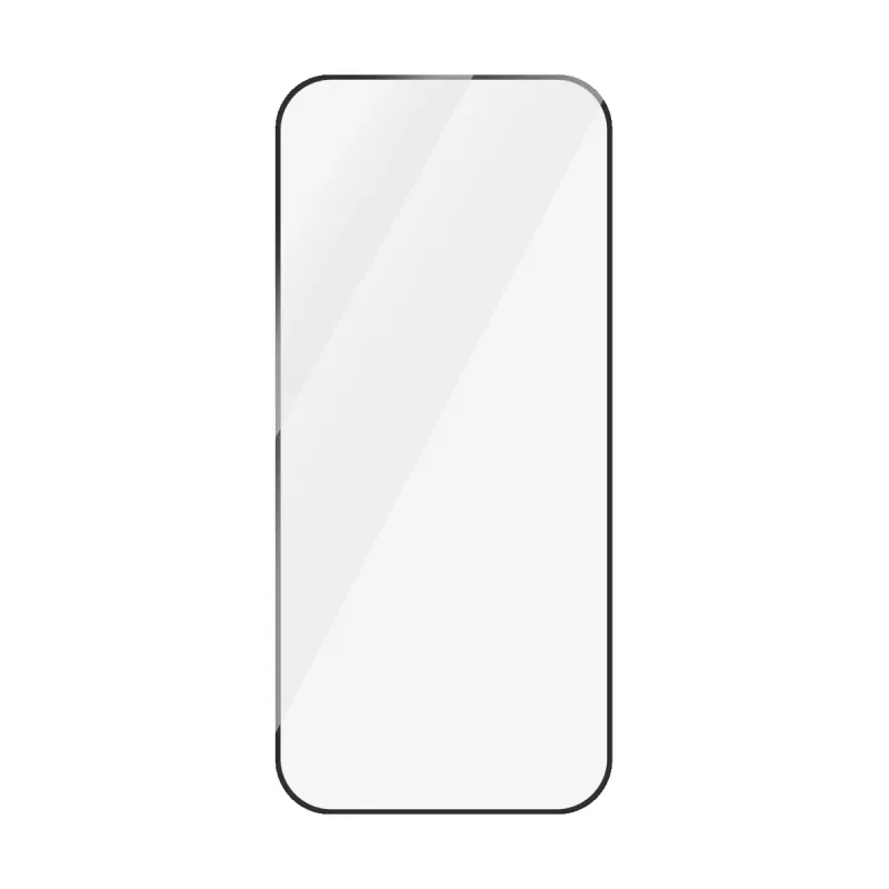 PanzerGlass SAFE. apsauginis stiklas su juodu rėmeliu iPhone 16 Plus | 15 Plus | Ultra-Wide Fit