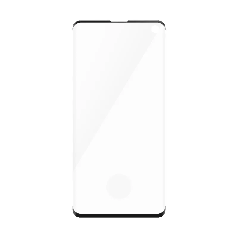 Apsauginis stiklas PanzerGlass Samsung Galaxy S10e Ultra-Wide Fit, atsparus įbrėžimams ir smūgiams