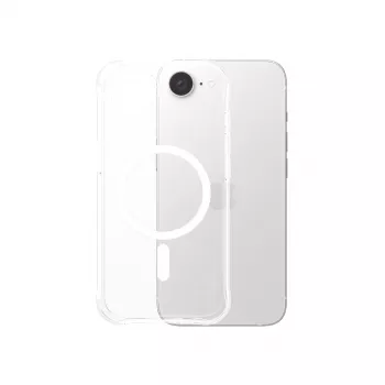 PanzerGlass CARE™ by ® Samba Dėklas Skaidrus su Balta Qi suderinamas iPhone 17e | 16e