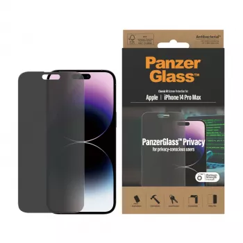 PanzerGlass® privatumo ekrano apsauga iPhone 14 Pro Max | Classic Fit