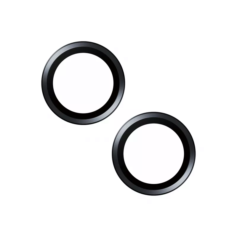 PanzerGlass ® Hoops® kameros objektyvo apsauga juoda iPhone 15 | 15 Plus