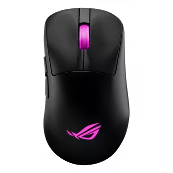 ASUS ROG Keris II Origin BLK pelė žaidimams Dešinė ranka RF belaidis + Bluetooth + USB Type-A Optinė 42000 DPI