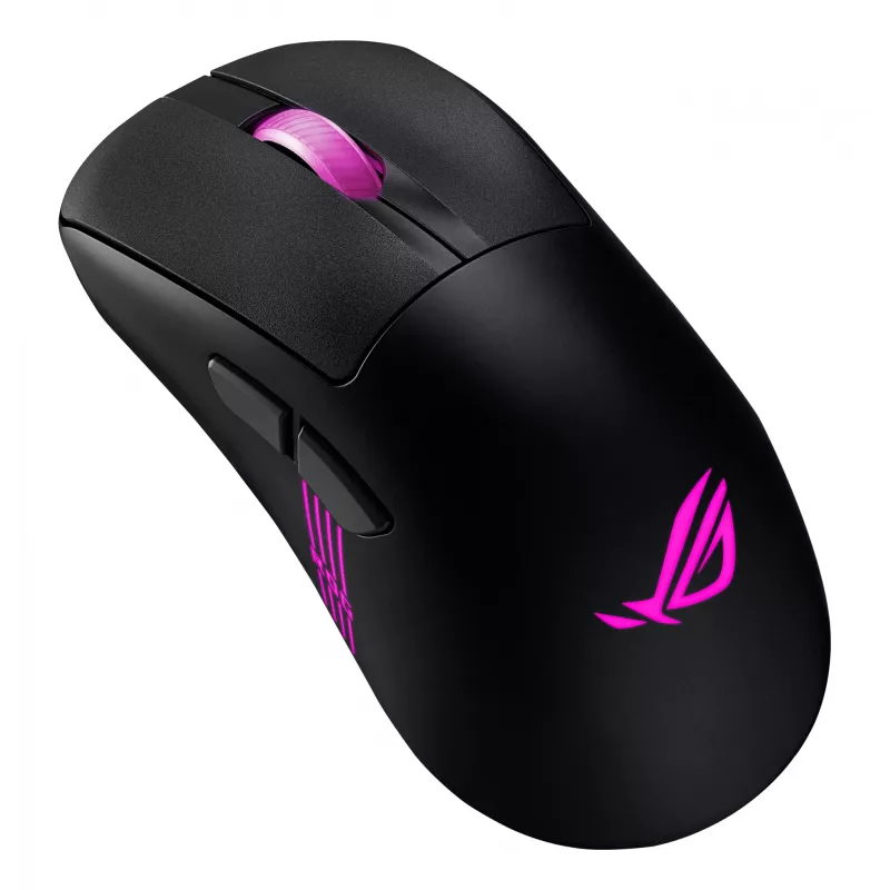 ASUS ROG Keris II Origin BLK pelė žaidimams Dešinė ranka RF belaidis + Bluetooth + USB Type-A Optinė 42000 DPI