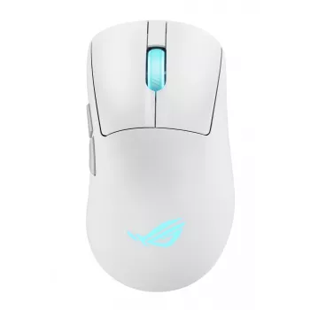 ASUS ROG Keris II Origin WHT pelė žaidimams Dešininei rankai RF belaidė + Bluetooth + USB Type-A Optinė 42000 DPI