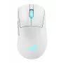 ASUS ROG Keris II Origin WHT pelė žaidimams Dešininei rankai RF belaidė + Bluetooth + USB Type-A Optinė 42000 DPI