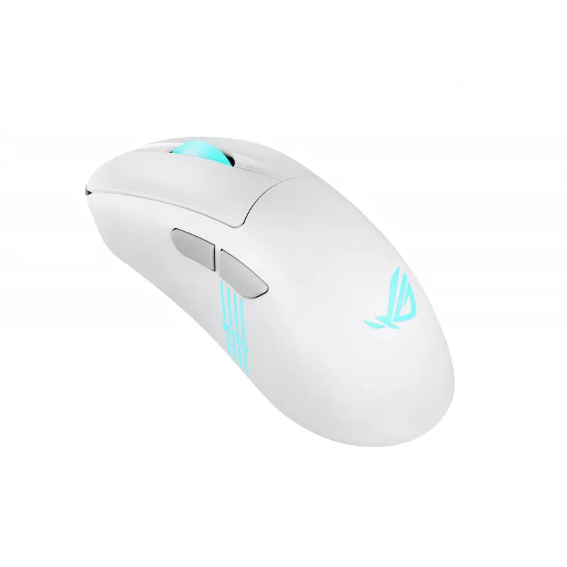 ASUS ROG Keris II Origin WHT pelė žaidimams Dešininei rankai RF belaidė + Bluetooth + USB Type-A Optinė 42000 DPI