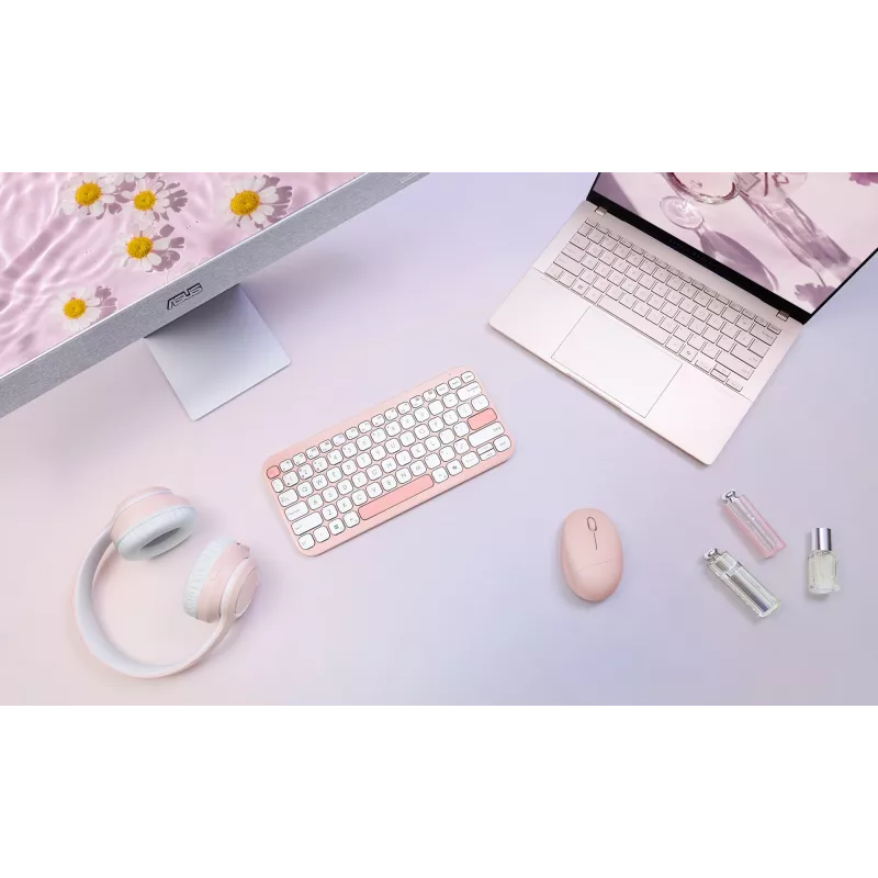 ASUS Fragrance MD101 pelė namams Ambidextrinė RF belaidė + Bluetooth optinė 2400 DPI