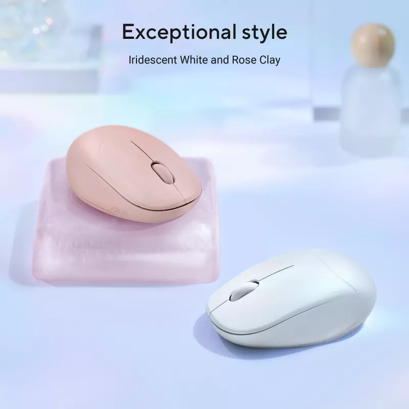 ASUS Fragrance MD101 pelė namams Ambidextrinė RF belaidė + Bluetooth optinė 2400 DPI