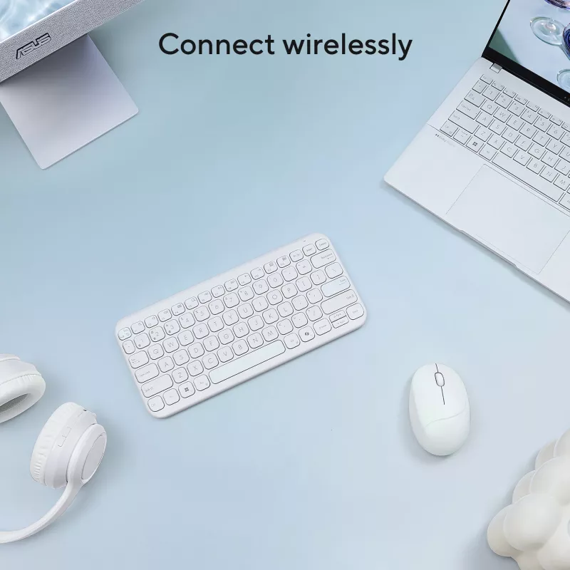 ASUS Fragrance MD101 pelė namams Ambidextrinė RF belaidė + Bluetooth optinė 2400 DPI