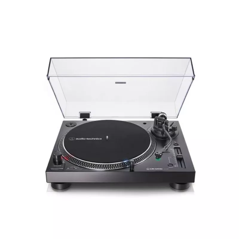 Patefonas AUDIO-TECHNICA AT-LP120XUSB tiesioginės pavaros, analoginis ir USB