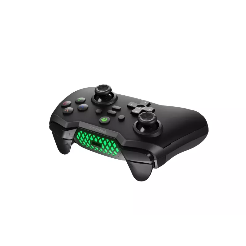 GENESIS Mangan 400 Black belaidis žaidimų pultas, analoginis / skaitmeninis, Android, MAC, Nintendo Switch, PC, iOS