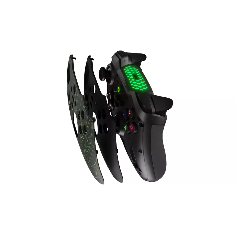 GENESIS Mangan 400 Black belaidis žaidimų pultas, analoginis / skaitmeninis, Android, MAC, Nintendo Switch, PC, iOS
