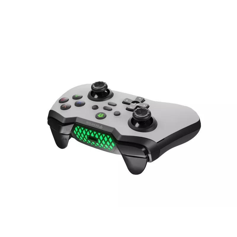GENESIS Mangan 400 White belaidis žaidimų pultas Analogue / Digital Android, MAC, Nintendo Switch, PC, iOS