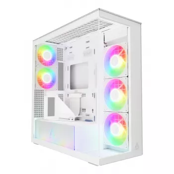 ARCTIC Xtender VG (Balta) Premium E-ATX PC korpusas su vertikaliu GPU montavimu
