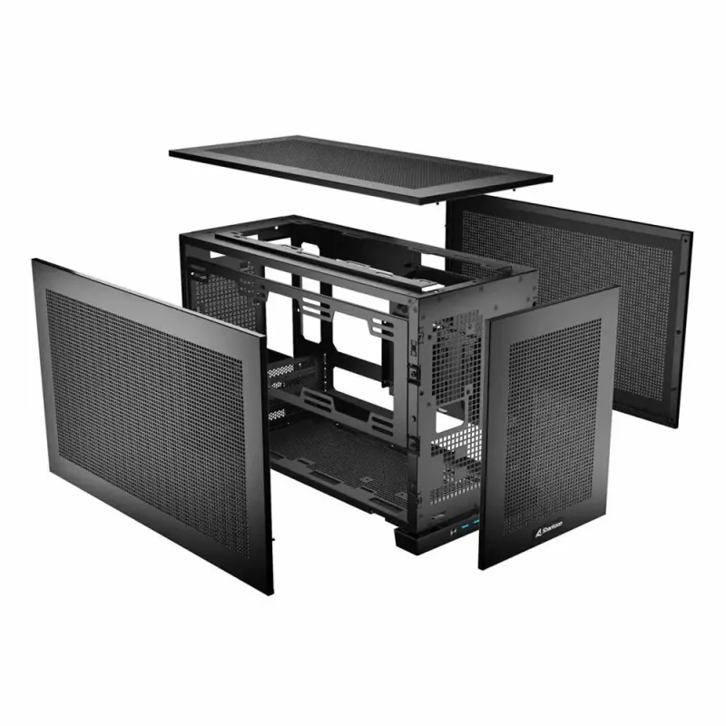 PC korpusas Sharkoon REBEL C20 ITX juodas