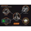 Thrustmaster T-16000M FCS Flight Pack – juodas USB joystickas, analoginis / skaitmeninis, MAC, PC