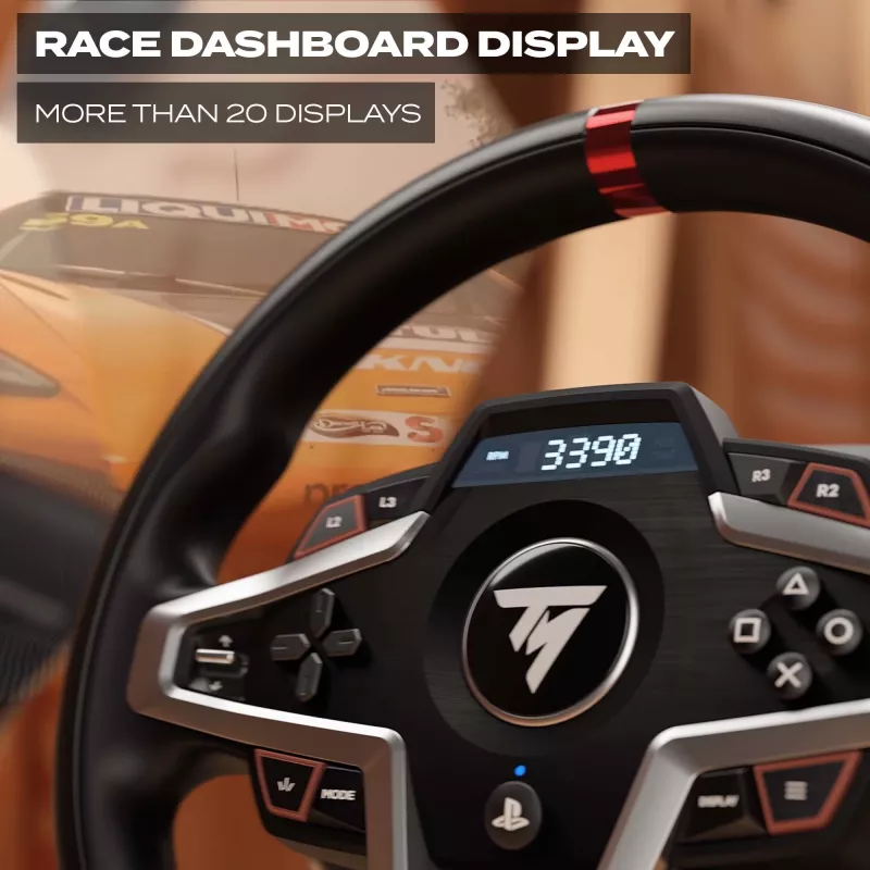 Thrustmaster T248 Juodas Vairas su Pedalais PC, PlayStation 4, PlayStation 5