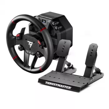 Thrustmaster T598 Juodas, Raudonas USB vairas + pedalai Analoginis / Skaitmeninis PC, PlayStation 4, PlayStation 5